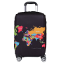 W1003-L FABRETTI Чехол для чемодана 92%полиэстер 8%спандекс