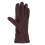 JDF10-2 FABRETTI Перчатки жен. 100%полиэстер,90%полиэстр/10%эластан