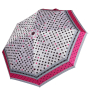 UFLS0059-5 Зонт жен. Fabretti, облегченный автомат, 3 сложения, сатин