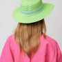 WG41-15 FABRETTI Шляпа жен. целлюлоза/полиэстер 
