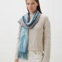 VFJ0035-11  Шарф жен. 30% вискоза, 70% полиэстер 70x180 FABRETTI 