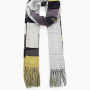 VFJ0034-7  Шарф жен. 30% вискоза, 70% полиэстер 70x180 FABRETTI 
