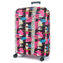 W1075-L FABRETTI Чехол для чемодана 92%полиэстер 8%спандекс