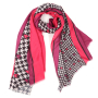 VFZ0037-6 Шарф жен. 100% полиэстер разм.90х180 FABRETTI