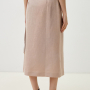 ZSK49.1-191 FABRETTI Юбка женская 53% лён, 47% вискоза