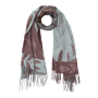 VFJ11-11 Шарф жен. 30% вискоза, 70% полиэстер 70x180 FABRETTI