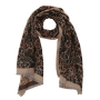 VFGI3-12 Шарф жен. 100% полиэстер 66x190 FABRETTI