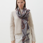 VFGLN11-3  Шарф жен. 100% мерсеризованная шерсть 70x180 FABRETTI 