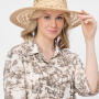WG104-13 FABRETTI Шляпа жен. 100% рафия