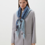 VFGLN5-9  Платок жен. 100% мерсеризованная шерсть 120x120 FABRETTI 