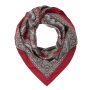 VFS4-4 Платок жен. 100% полиэстер 90x90 FABRETTI