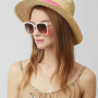 WG52-26 FABRETTI Шляпа жен. натуральная соломка 