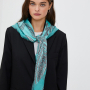 VFS1003-11 Платок жен.  15% шерсть, 85% модал разм.110х110 FABRETTI