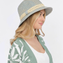 WU10-13 FABRETTI Шляпа жен. 90% целлюлоза/10% полиэстер