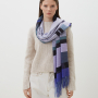 VFJ0034-10  Шарф жен. 30% вискоза, 70% полиэстер 70x180 FABRETTI 