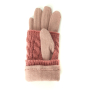 TH67-21 FABRETTI Перчатки жен. 85%шерсть/15%эластан, 100%акрил