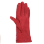 JDF10-8 FABRETTI Перчатки жен. 100%полиэстер,90%полиэстр/10%эластан